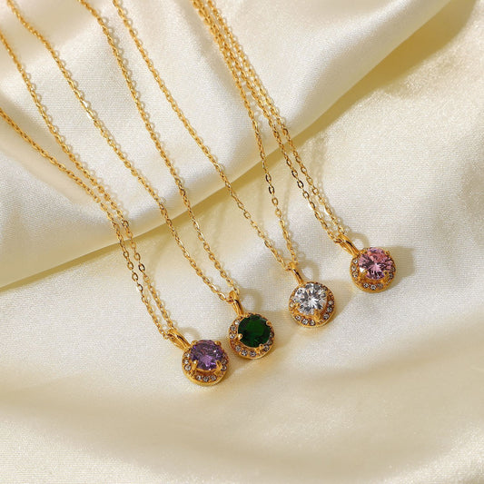 Adora Gemstone Necklace